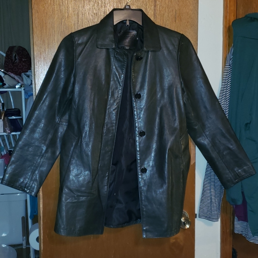 Real leather jacket